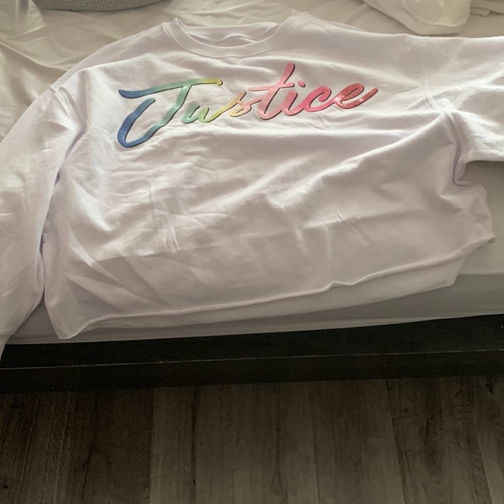 JUSTICE XL SWEATSHIRT